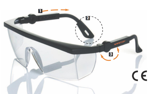 [10100] Gafas de seguridad Spacer Clara